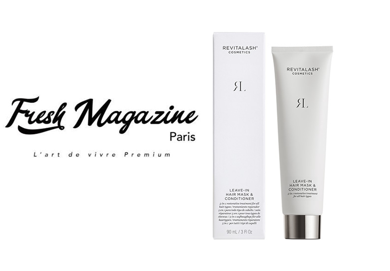 Leave-In Hair Mask & Conditioner de RevitaLash® Cosmetics paru dans Fresh Magazine - Avril 2026